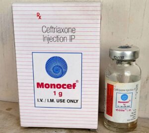 Monocef injection