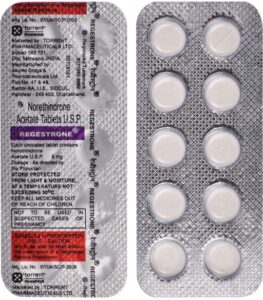 Regestrone 5mg tablet