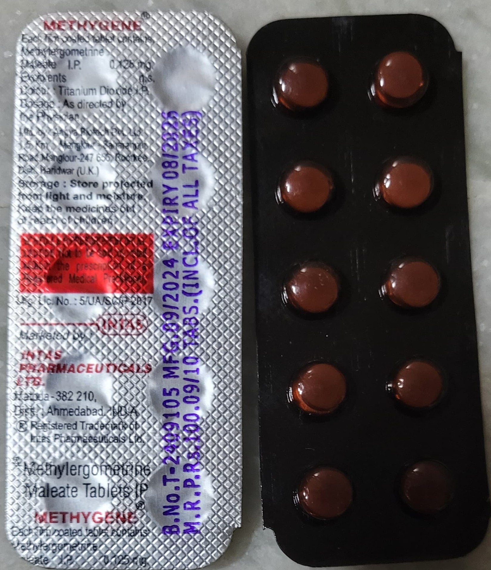 Methergin tablet