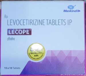 Levocetirizine 5mg tablet 