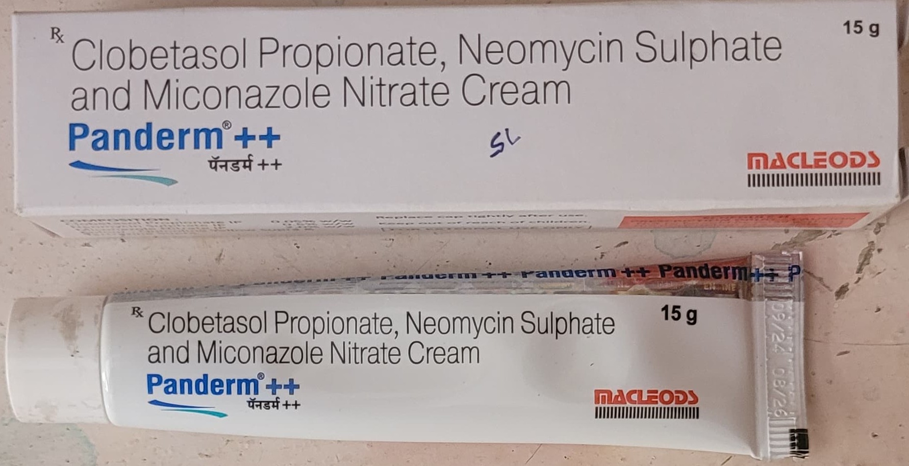Panderm ++ cream 15g