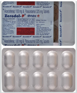 Zerodol p tablet